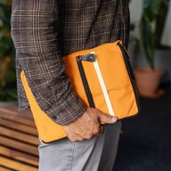 Canvas Tablet Pouch - Orange