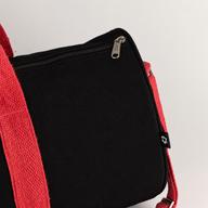 Don't Quit Gym Bag - Black - Cherry Pink Handle