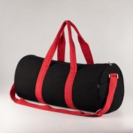 Don't Quit Gym Bag - Black - Cherry Pink Handle