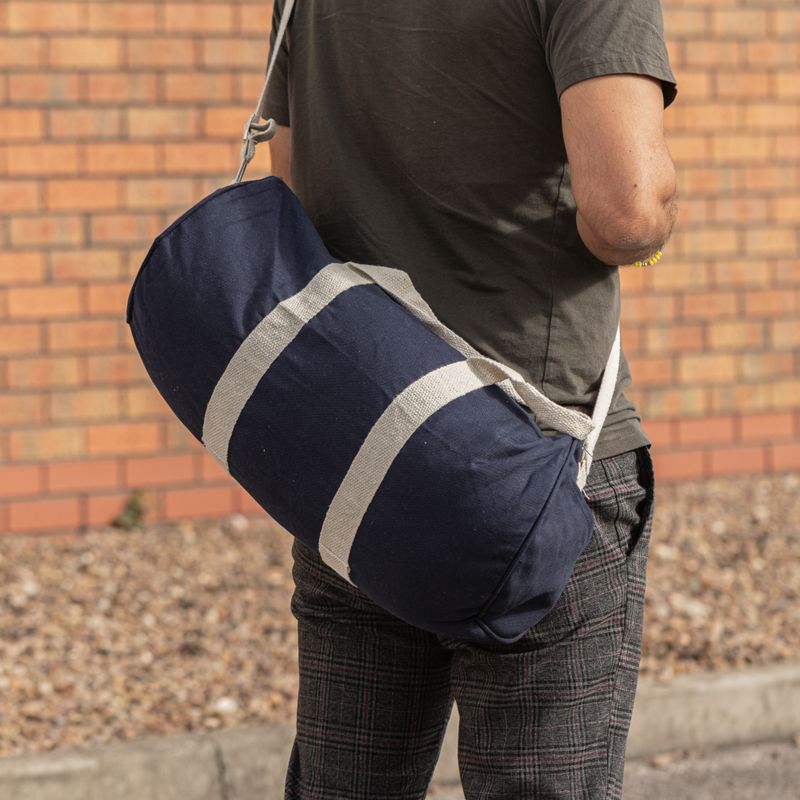 Don't Quit Gym Bag - Navy Blue (2767C)