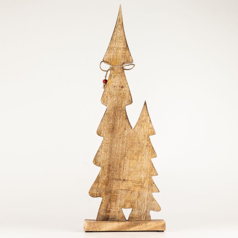 Lost in the Forest - Large - Twin Enamelled Trees - (45x15x2.5cm)