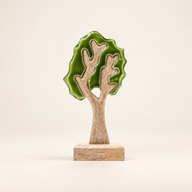 Lost in the Forrest - Single Tree 3D Wooden Decoration - 20x10cm