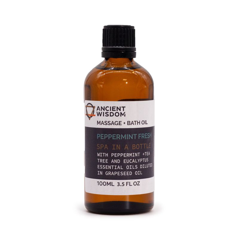 Peppermint Fresh Massage Oil - 100ml