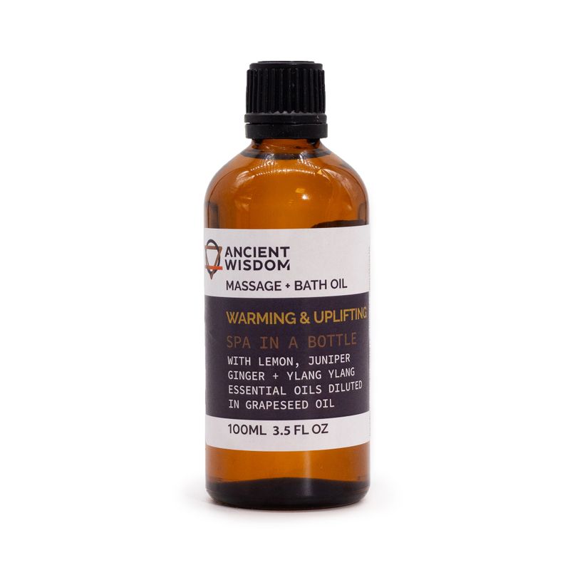 Warm & Uplifting Massage Oil - 100ml