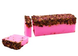 Rose & Rose Petals - Soap Loaf