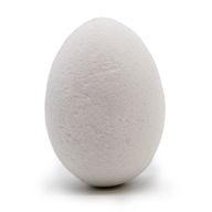 6 Bath Eggs in a Tray - Coconut