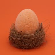 6 Bath Eggs in a Tray- Tangerine & Grapefruit
