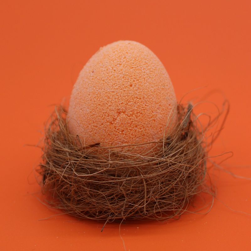 6 Bath Eggs in a Tray- Tangerine & Grapefruit