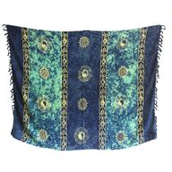 Bali Celtic Sarongs - Yin & Yang  - Green