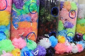 Pretty Variegated  Scrunchie - 40gm
