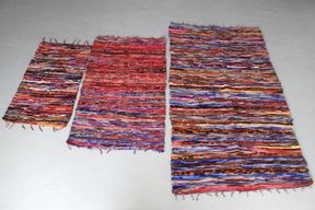 Large Velvet Rug - 105x185cm