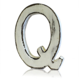 Shabby Chic Letters - Q