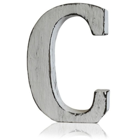 Shabby Chic Letters - C