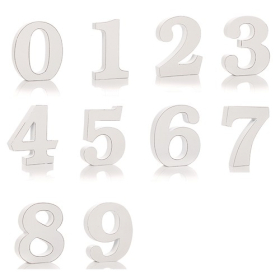 Shabby Chic Numbers - 1 Though 0 (10)