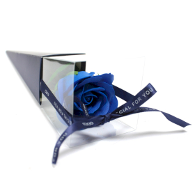 Single Rose - Blue  Rose