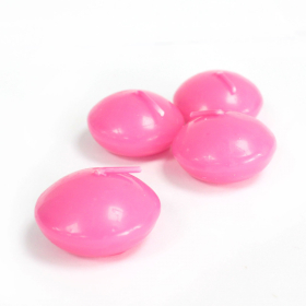 10x Small Floating Candle - Pink
