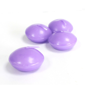 10x Small Floating Candle - Lilac