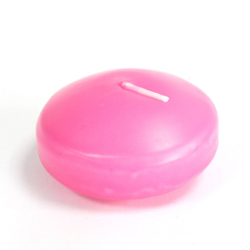 3x Large Floating Candle - Pink