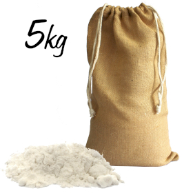 White Himalayan Bath Salts Fine Grain - 5kg Sack