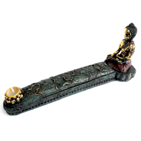 Antique Buddha - Incense Burner & Box