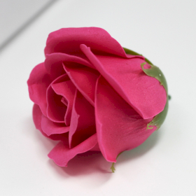 10x Craft Soap Flowers - Med Rose - Rose