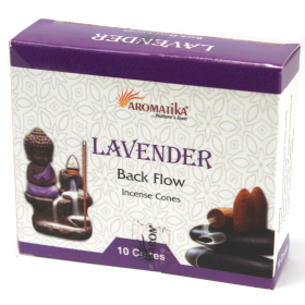 Aromatica Backflow Incense Cones - Lavender