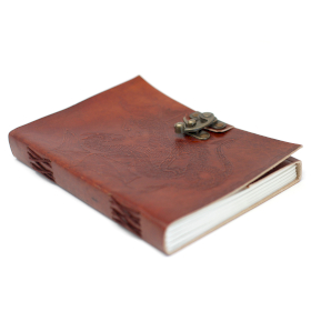 Leather Dragon Notebook (6x8