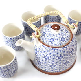 Herbal Teapot Set - Blue Star