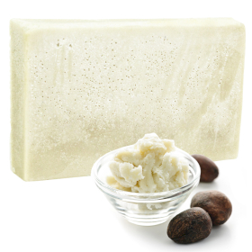 Double Butter Luxury Soap Earthy Oils - SLICE 100g