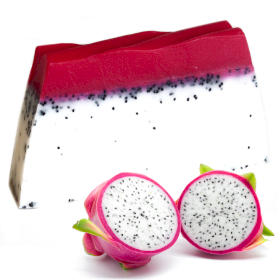 Tropical Paradise Soap - Dragon Fruit - SLICE approx 100g