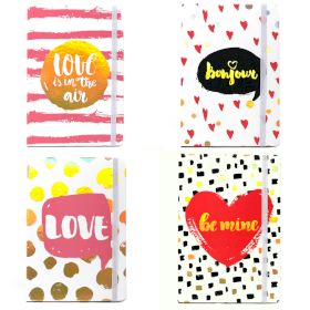Cool A5 Notebook - Assorted Designs - Funky Love