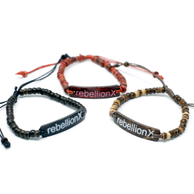 6x Coco Slogan Bracelets - Rebellion X