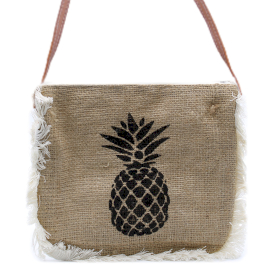 Fab Fringe Bag - Pineapple Print
