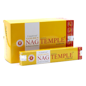 15g Golden Nag - Temple Incense