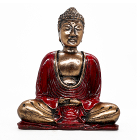 Red & Gold Buddha - Medium