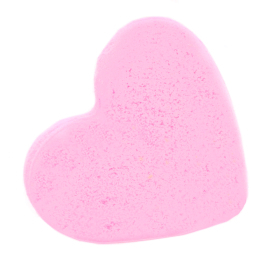 5x Love Heart Bath Bomb 70g - Bubblegum
