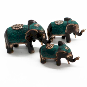 Set of 3 - Lucky Elephants (asst sizes)