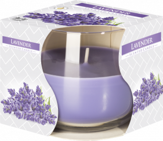 Scented Glass Jar Candle - Lavender