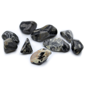 24x L Tumble Stones - Jasper - Silverleaf