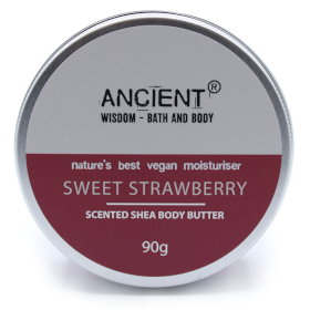 Scented Shea Body Butter 90g - Sweet Strawberry