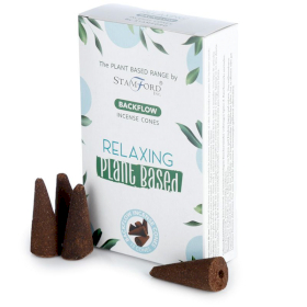 Plant Based Backflow Incense Cones - Relaxing