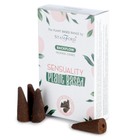 Plant Based Backflow Incense Cones - Sensuality