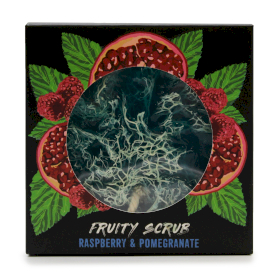 Fruity Scrub Soap on a Rope - Raspberry & Pomegranate