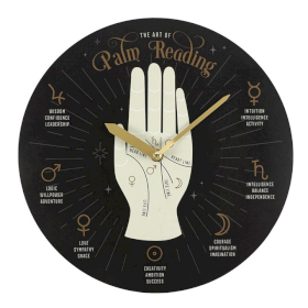 Palm Reading Clock