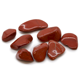 18x XL Tumble Stones - Jasper - Red
