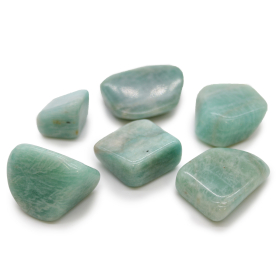 18x XL Tumble Stones - Amazonite