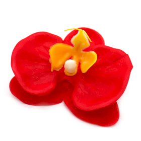 10x Craft Soap Flower - Paeonia - Red