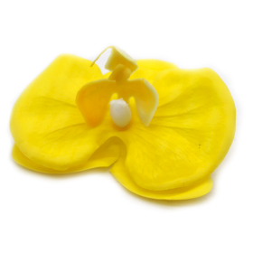 10x Craft Soap Flower - Paeonia - Yellow