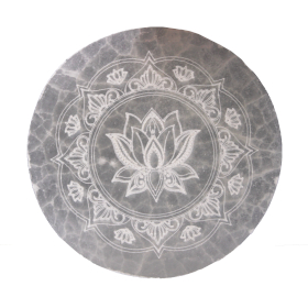 Medium Charging Plate 10cm -  Lotus Mandala