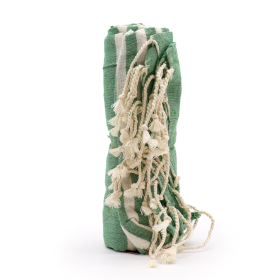 Cotton Pario Throw - 100x180 cm - Picnic Green